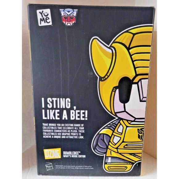 New Transformers DZNR Collectible Plush Bumblebee 'What's Inside Edition #02 Toy - Picture 4 of 7
